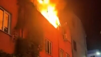 Bursa’da bir genç adam, eşinin evi terk etmesi sonucu alkol