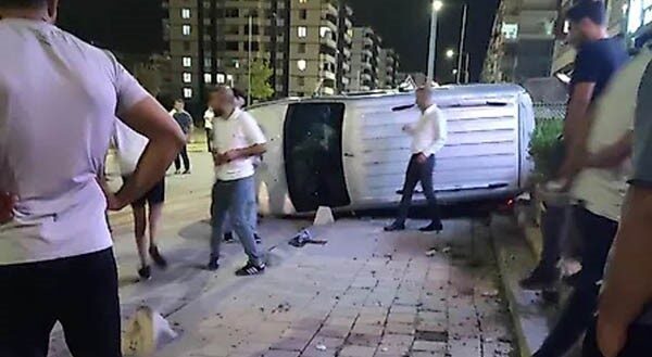Siirt’te dün akşam meydana gelen bir olayda, kontrolü elden kaçan