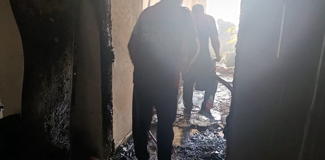 Siirt Üniversitesi Kezer Kampüsü’ndeki kız öğrenci yurdunun 9. katında meydana