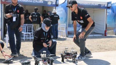 Siirt Havalimanı, gençler tarafından geliştirilen insansız hava araçlarının rekabetçi mücadelesine