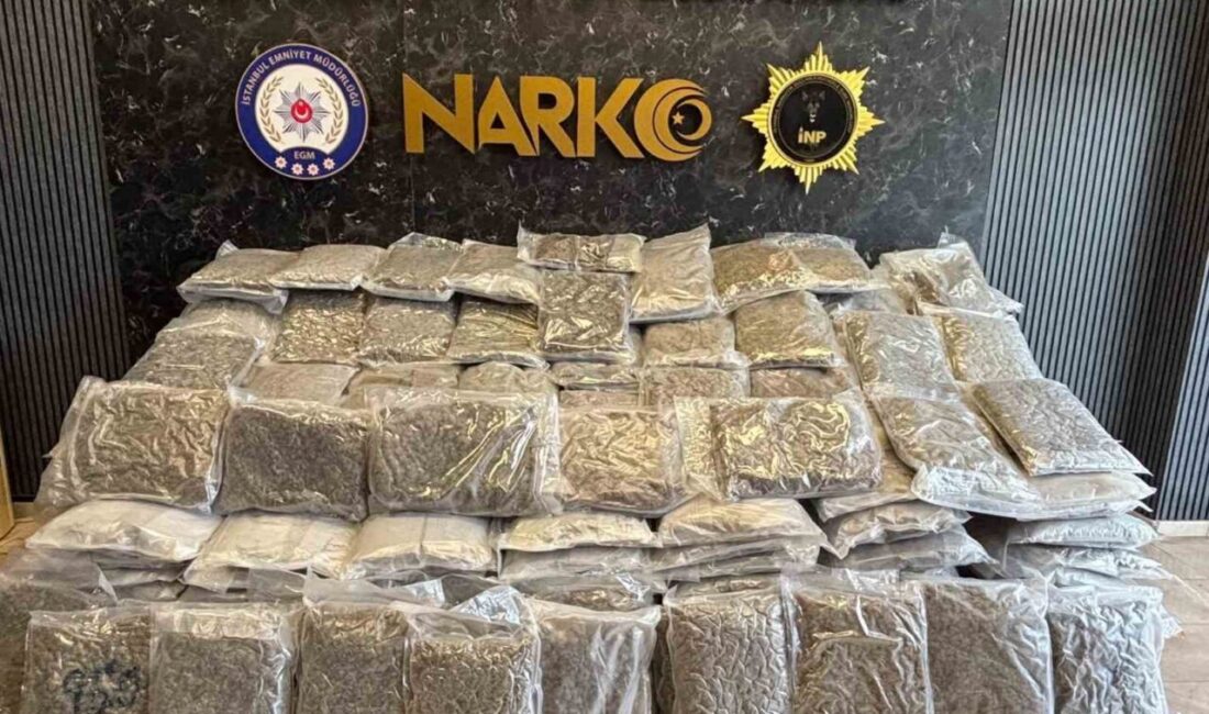İstanbul’da Narkotik ekipleri, Silivri ilçesinde bir çekicinin içerisinde gerçekleştirdikleri operasyon