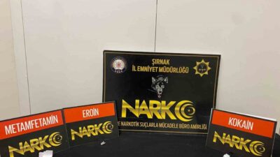 Şırnak’ta, gümrük kaçağı malzemelerin ele geçirildiği asayiş, narkotik ve kaçakçılık