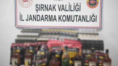 Şırnak’ta geçen hafta düzenlenen kaçakçılık operasyonlarında, piyasa değeri yaklaşık 82
