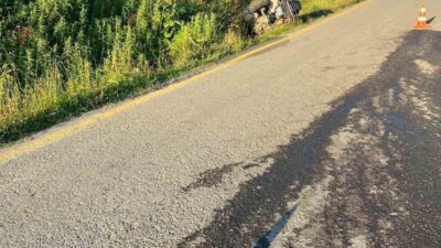 Trabzon’un Şalpazarı ilçesinde Sis Dağı Yaylası’nda meydana gelen bir ATV