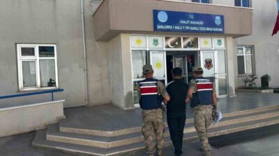 Şanlıurfa İl Jandarma Komutanlığı ekipleri, hakkında “Hırsızlık” suçundan kesinleşmiş 5