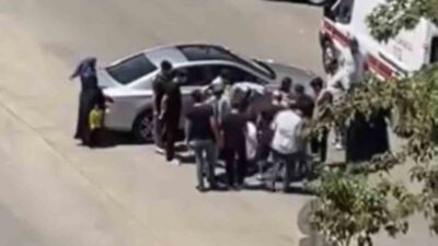 Siverek ilçesinde otomobil ile motosikletin çarpıştığı trafik kazasında motosiklet sürücüsü