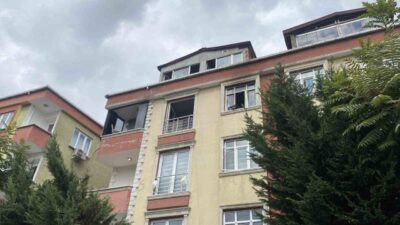 İstanbul’un Sultangazi ilçesinde bir dairede çıkan yangın, çocuk yatak odasından