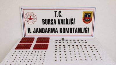 Bursa’da tarihi eser kaçakçılığı yapan 59 yaşındaki bir kişi, tarihi