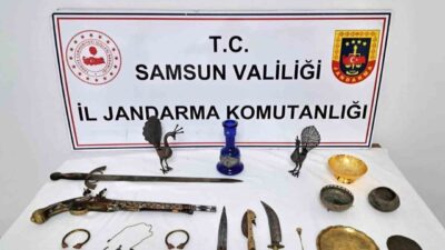 Samsun’un Atakum ilçesinde jandarma ekipleri tarafından gerçekleştirilen operasyonda çok sayıda