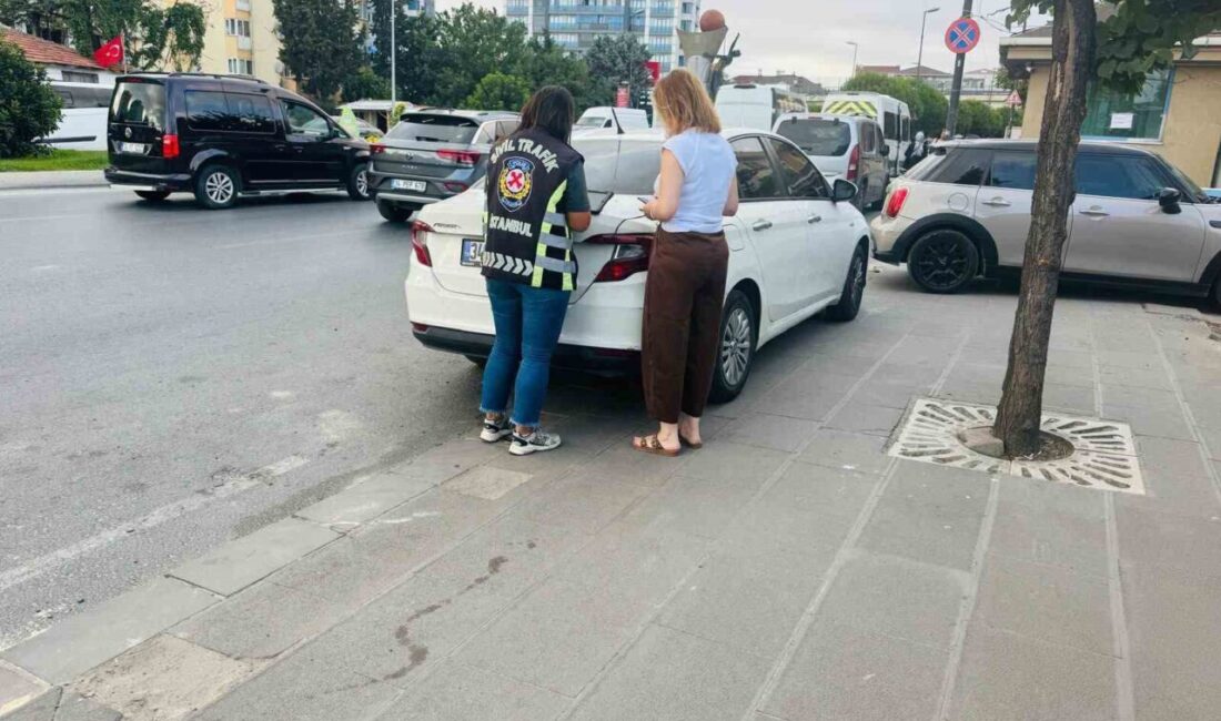 İstanbul Esenyurt’ta bir sürücü, trafikte diğer bir sürücüye yol vermemiş