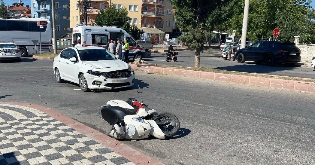 Kütahya’nın Tavşanlı ilçesinde meydana gelen bir trafik kazasında, bir kişi