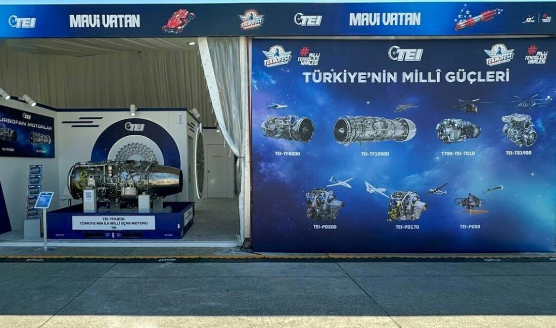 Türkiye’nin önde gelen havacılık motorları şirketi TEI, 20-23 Ağustos tarihleri