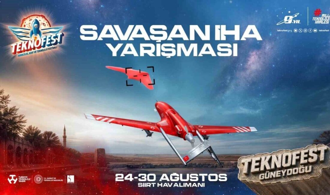 TEKNOFEST tarafından organize edilen Savaşan İnsansız Hava Aracı (İHA) Yarışması,