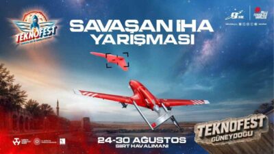 TEKNOFEST tarafından organize edilen Savaşan İnsansız Hava Aracı (İHA) Yarışması,