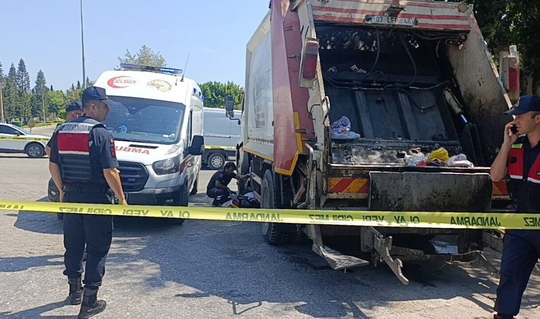 Manavgat ilçesinde görev yapan 49 yaşındaki bir temizlik işçisi, çalıştığı