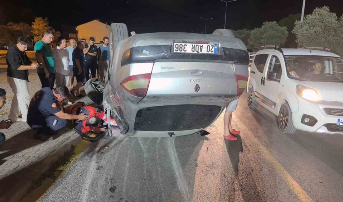 Muğla’nın Menteşe ilçesinde tek taraflı bir kaza meydana geldi. Olayda,