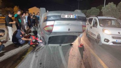 Muğla’nın Menteşe ilçesinde tek taraflı bir kaza meydana geldi. Olayda,