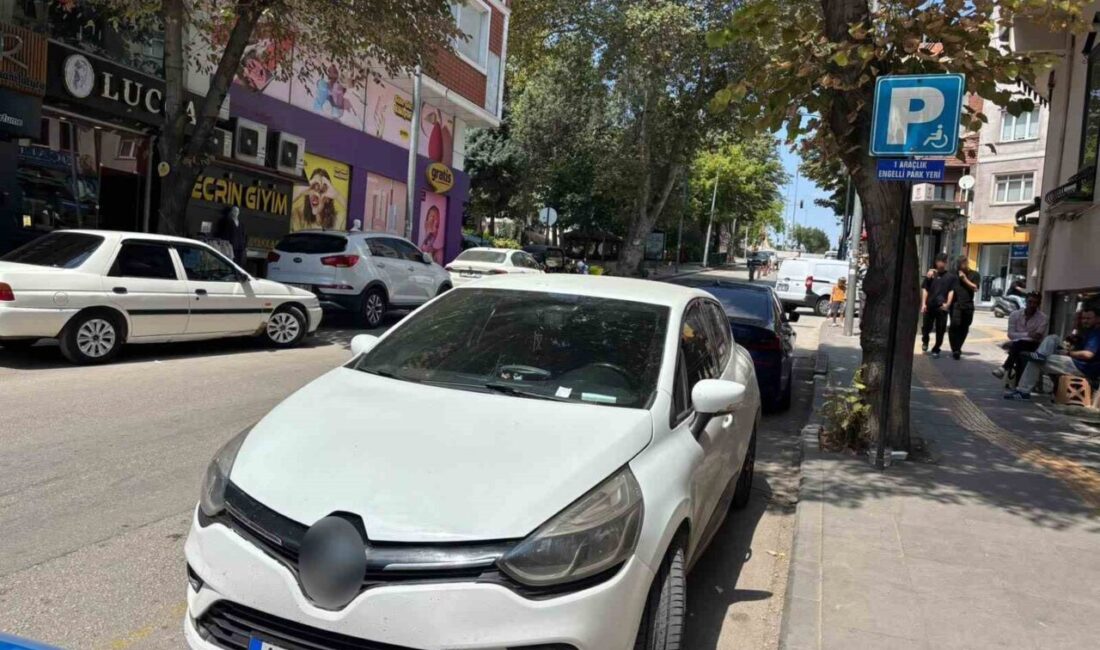 Bilecik merkezinde ilginç bir olay yaşandı. Tevfikbey Caddesi üzerinde seyir