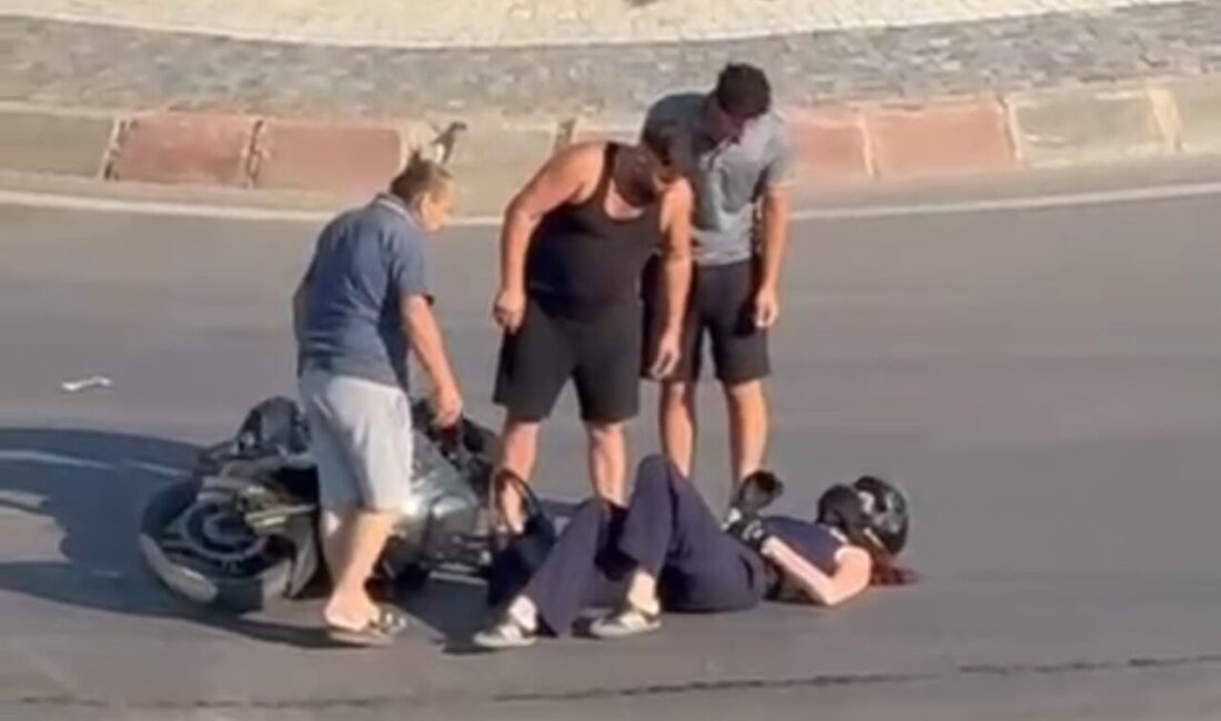 Edirne’de bir motosiklet sürücüsü, bu sabah saat 08.41’de merkez Kıyık
