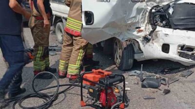 Hatay’da meydana gelen trafik kazasında, İskenderun ilçesine bağlı Akarca Mahallesi’nde