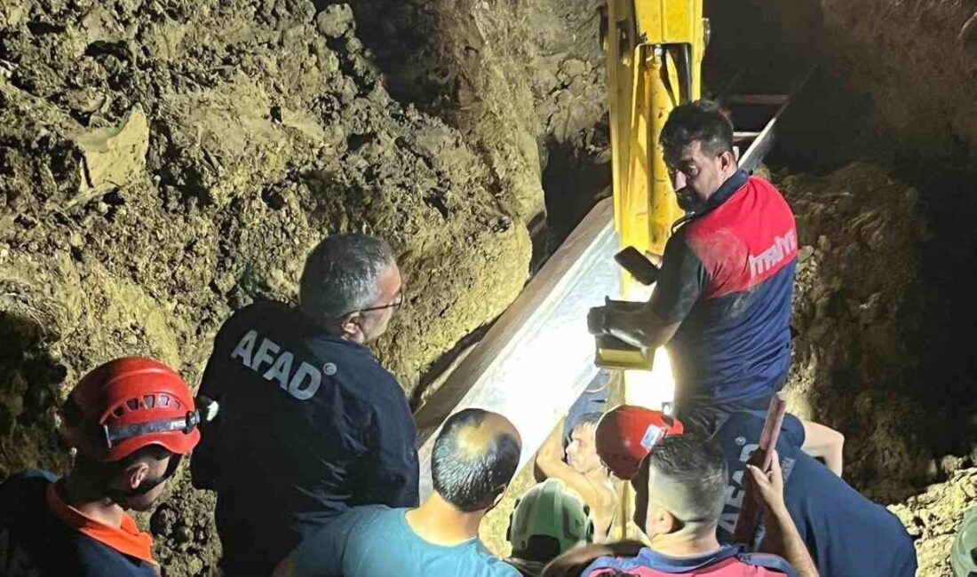 Bartın ilinde, su kuyusu kazarken meydana gelen göçük altında kalan
