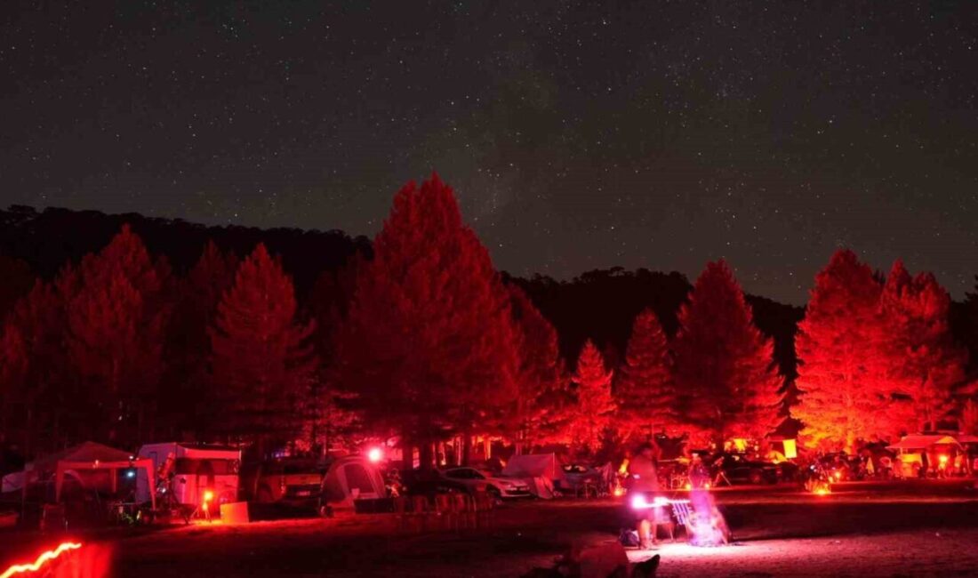 Denizli’nin Beyağaç ilçesinde bulunan Topuklu Yaylası, astronomi meraklılarının ilgi odağı