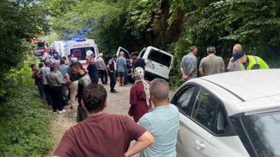 Trabzon’un Araklı ilçesinde bugün sabah saatlerinde meydana gelen trafik kazasında