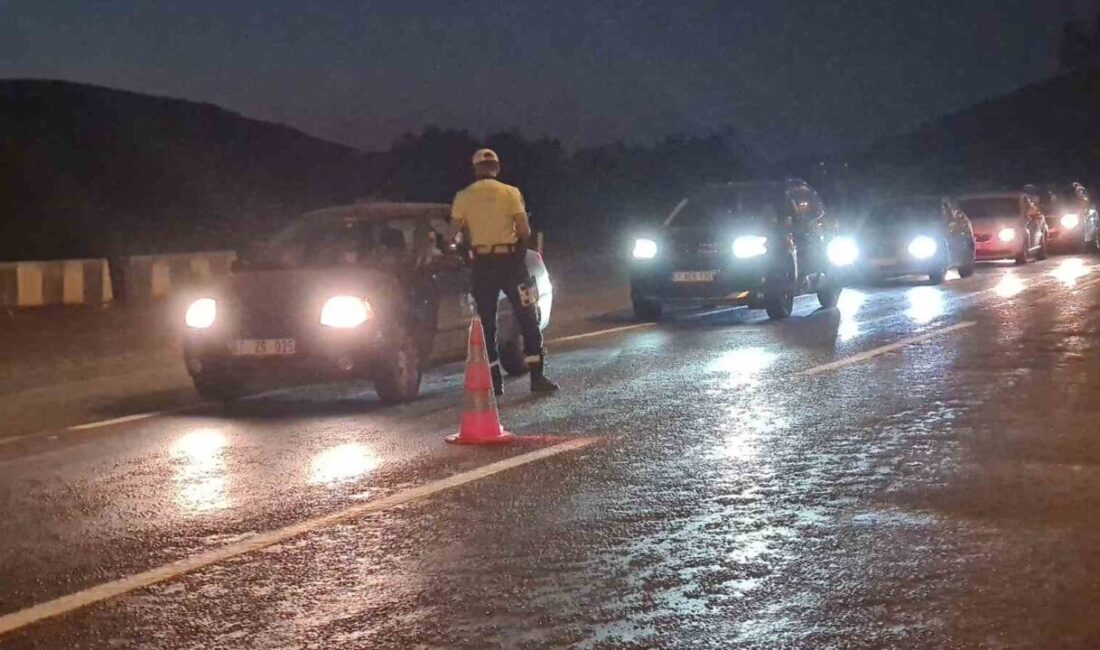 Çaycuma ilçesinde trafik ekipleri, can ve mal güvenliğini koruma amacıyla