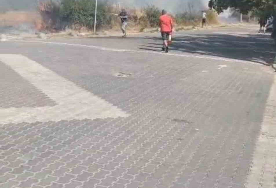 Edirne’nin Keşan ilçesindeki Yayla Sahili’nde meydana gelen trafoda gerçekleşen patlamanın