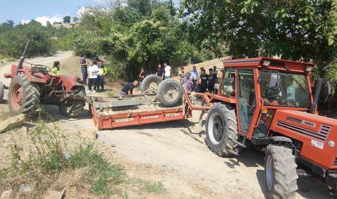 Samsun’un Vezirköprü ilçesinde meydana gelen bir trafik kazasında 1 kişi