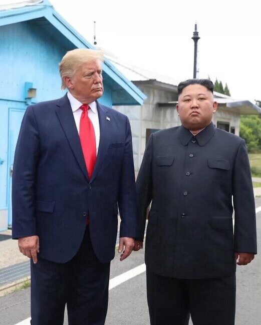 ABD Başkanı Donald Trump, Kuzey Kore lideri Kim Jong Un
