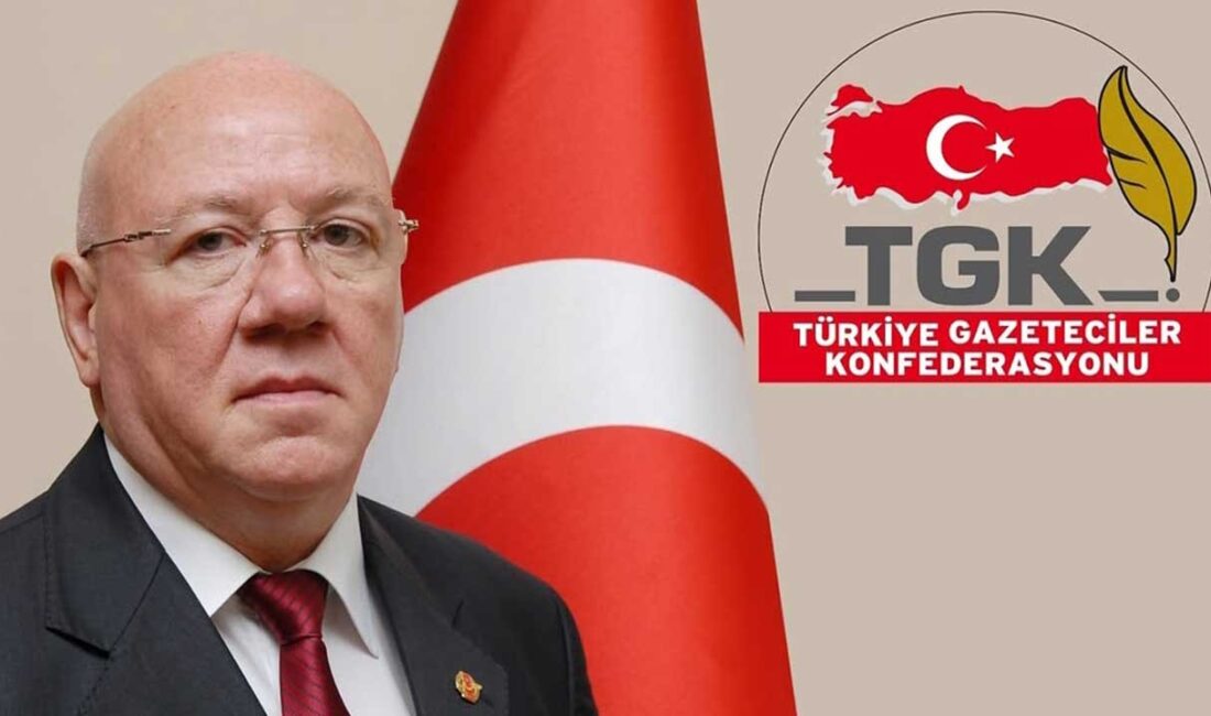 Türkiye Gazeteciler Konfederasyonu (TGK), federasyon başkanları ve 81 ilde faaliyet