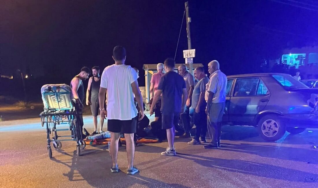 Hatay’ın Dörtyol ilçesinde, Ocaklı Mahallesi’nde meydana gelen trafik kazasında, bir