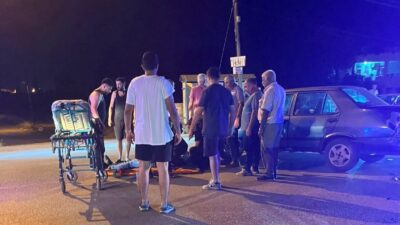 Hatay’ın Dörtyol ilçesinde, Ocaklı Mahallesi’nde meydana gelen trafik kazasında, bir