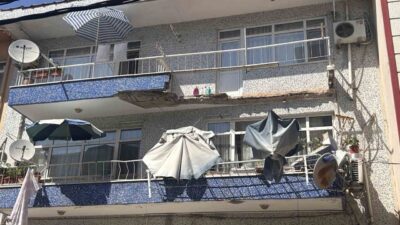 Ümraniye’deki bir binanın 2. katındaki balkonda çökme meydana geldi. Olayda