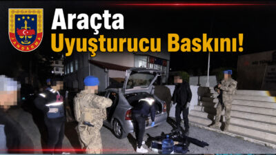 Yozgat’ta jandarma ekiplerince Türkiye Huzur Güven Uygulaması kapsamında düzenlenen uyuşturucu