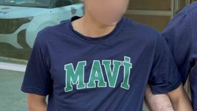 Samsun’da, Çocuk Şube Müdürlüğü ekipleri tarafından uyuşturucu hapla yakalanan 17