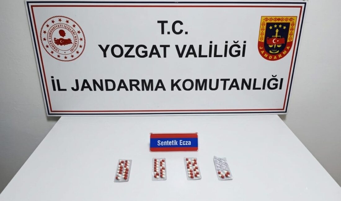 Yozgat İl Jandarma Komutanlığı ekipleri tarafından uyuşturucu ile mücadele kapsamında