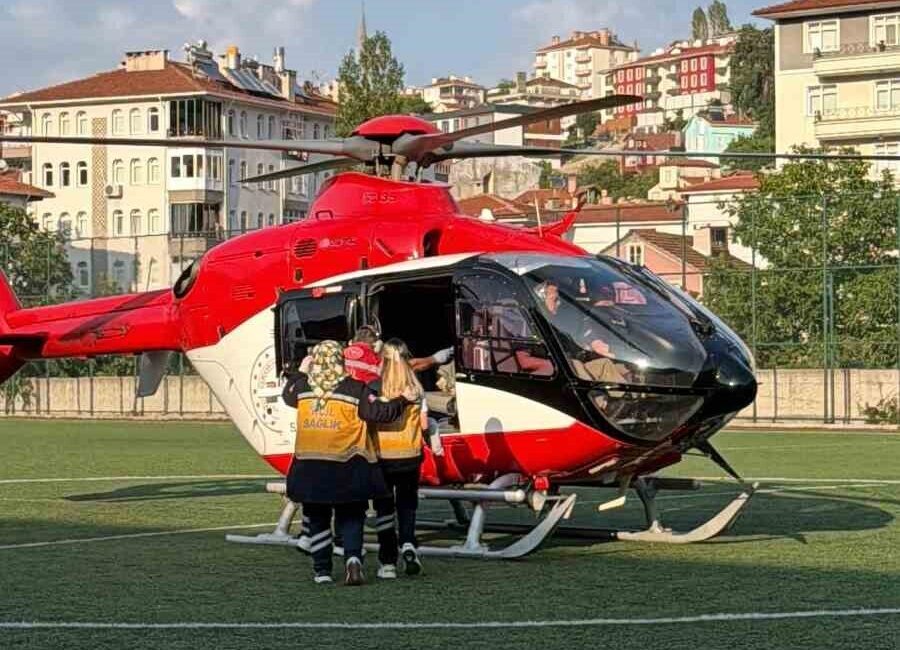 Kastamonu’nun Doğanyurt ilçesinde yanlışlıkla kaynar suyla temas eden bir bebek,