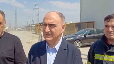 Manisa’nın Salihli ilçesindeki bir tüp dolum tesisi patlamasının ardından Vali