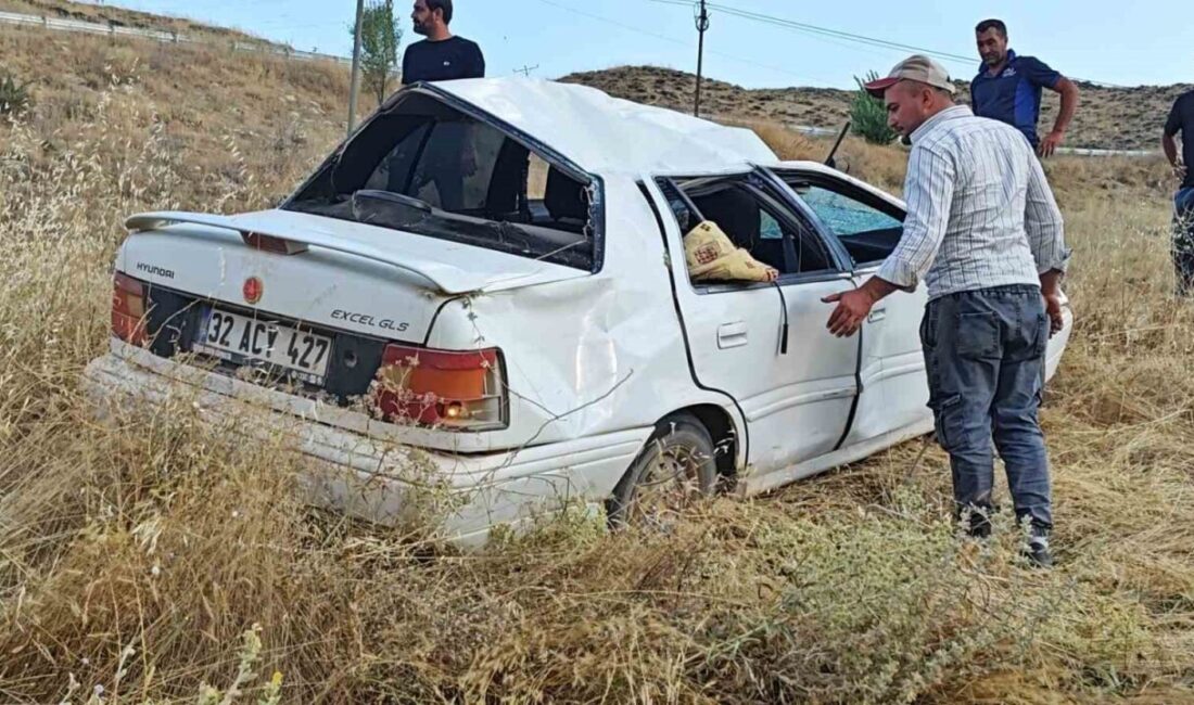 Isparta’nın Yalvaç ilçesinde meydana gelen trafik kazasında bir sürücü yaralandı.