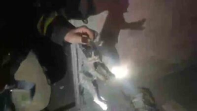 Şanlıurfa’da bir binanın bodrum katında çıkan yangın, itfaiye ekiplerince başarıyla