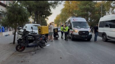 Pamukkale ilçesindeki bir kazada, U dönüşü yapmanın yasak olduğu bir