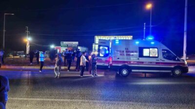 Afyonkarahisar ilinde bir otomobilin çarpması sonucu yaşamını yitiren 72 yaşındaki
