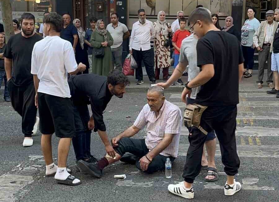 Çorlu’nun Tekirdağ ilçesinde, bir yaya geçidinden geçmeye çalışan bir şahıs