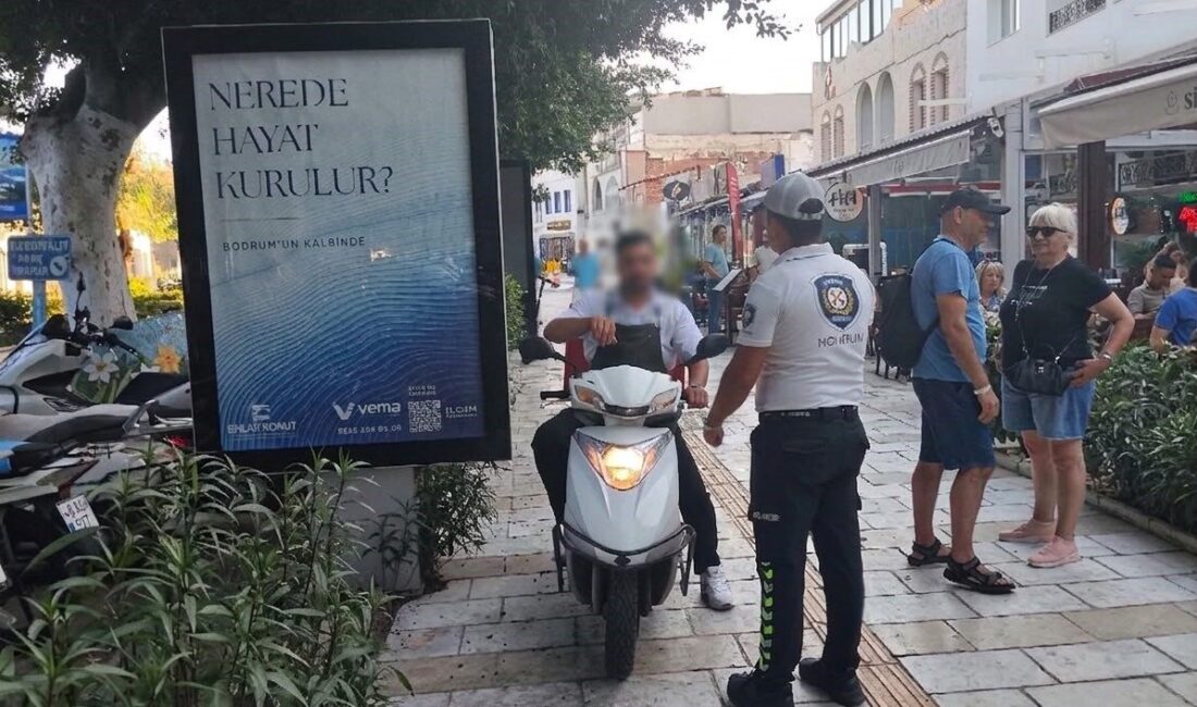 Bodrum Belediyesi, ilçe genelinde yaya güvenliğini sağlamak, kamuya ait alanların