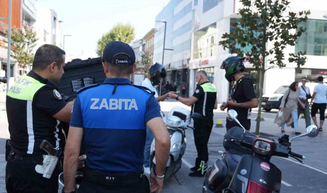 Düzce Belediyesi Zabıta Müdürlüğü ve Emniyet Müdürlüğü Trafik Tescil ve