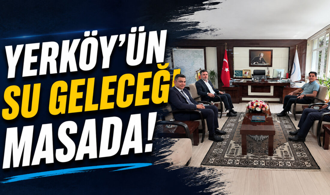 Yerköy Belediye Başkanı Av. Fatih Arslan, ilçenin su altyapısını güçlendirmek