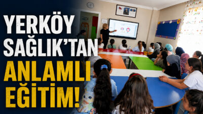 Yerköy İlçe Sağlık Müdürlüğü, toplum sağlığını korumaya ve bilinç düzeyini