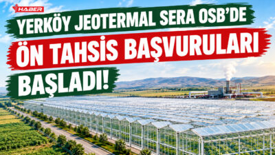 Yozgat’ın tarımsal üretim ve istihdam üssü olması hedeflenen Yozgat Yerköy